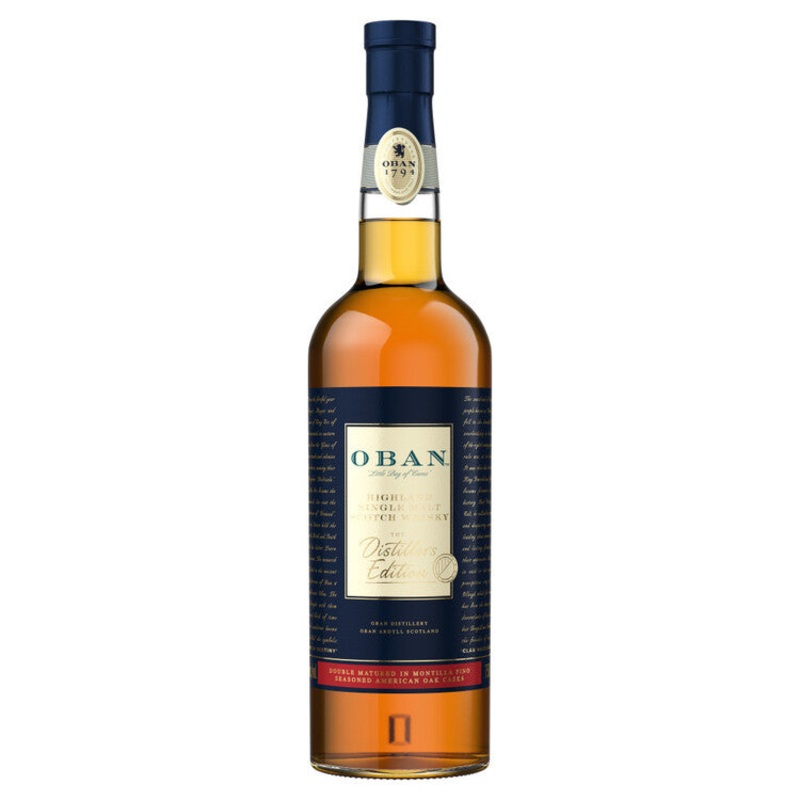 Oban Single Malt Scotch The Distillers Edition Double Matured 86 750Ml