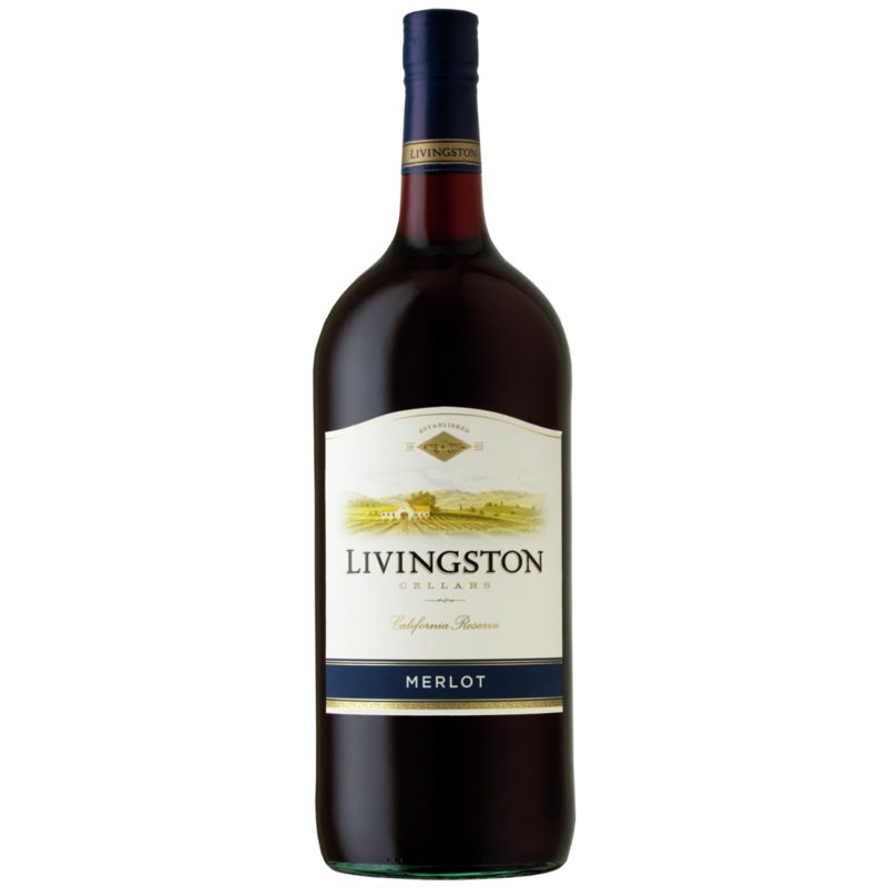 Livingston Cellars Merlot 1.5L (Pack of 6)