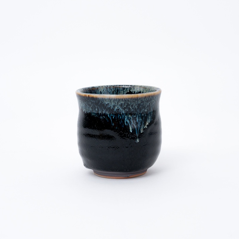 Handmade Tenmoku Japanese Tea Cup