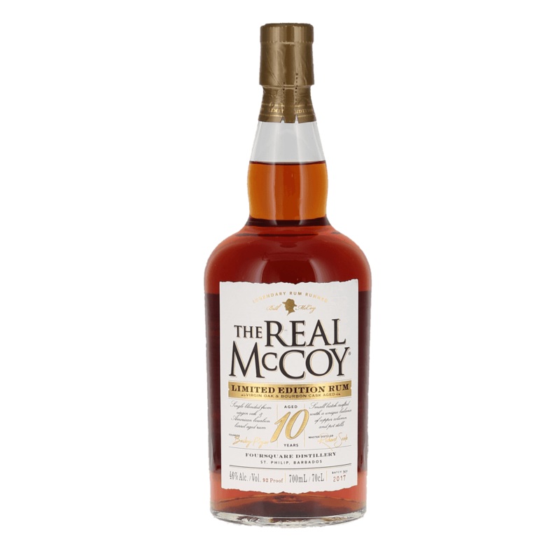 The Real McCoy 10 Year Old Rum - Virgin Oak
