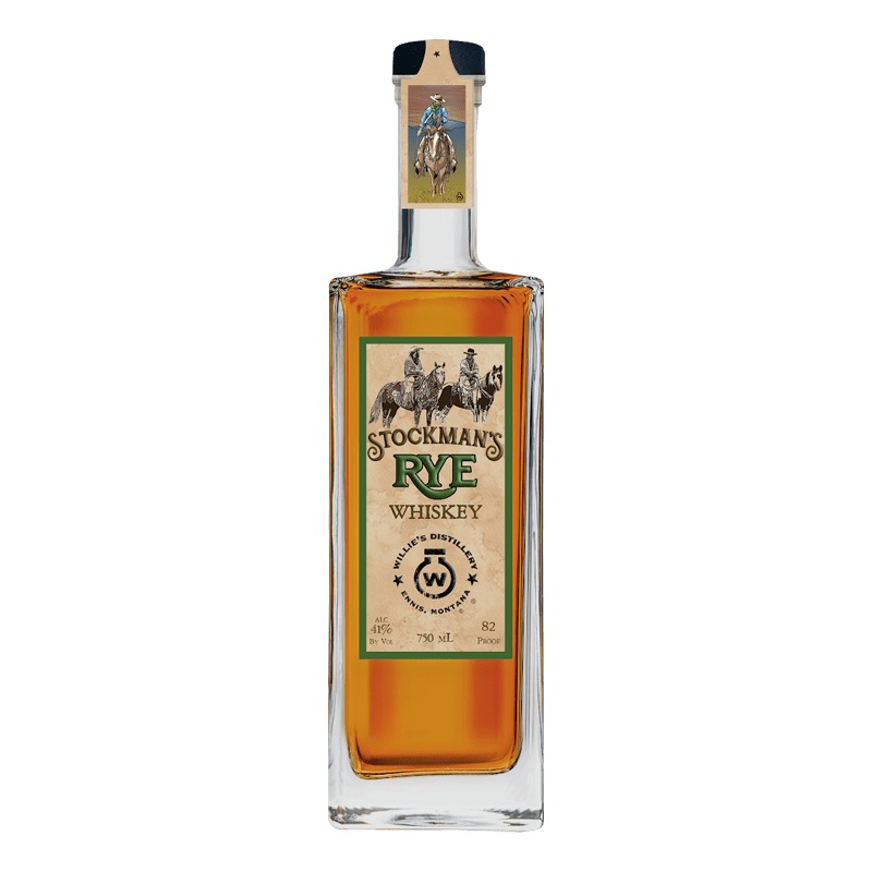Willie's Distillery Stockman's Rye Whiskey 750ml