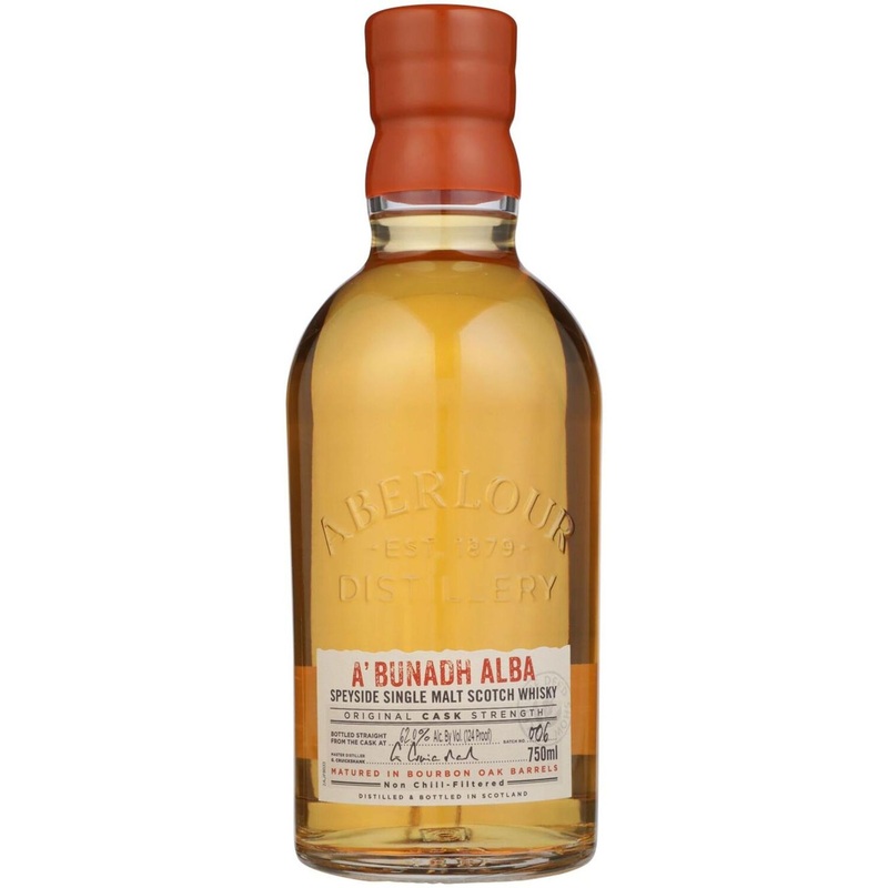 Aberlour Single Malt Scotch A'bunadh Alba Original Cask Strength 118.6