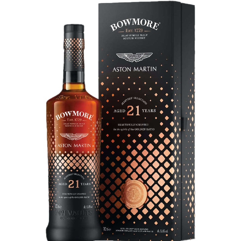 Bowmore x Aston Martin Master's Selection 21 Year Old Scotch Whisky