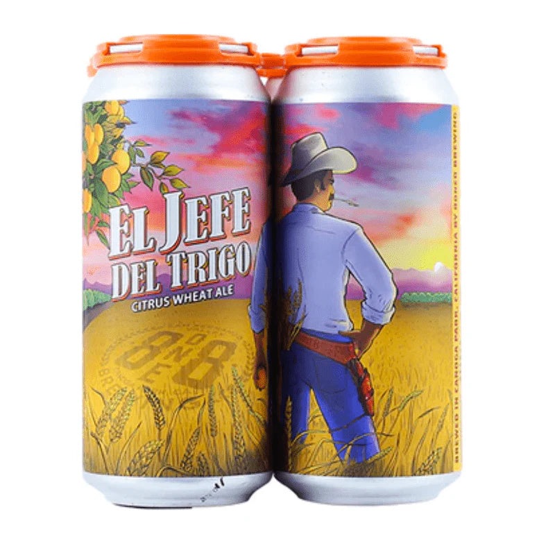 8one8 Brewing El Jefe Del Trigo Citrus Wheat Ale Beer | (4)*475ML