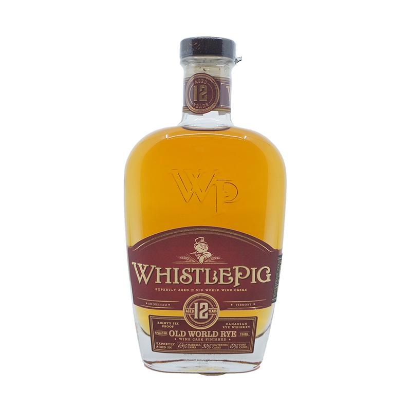 WhistlePig Old World Rye 12 Year Old Straight Rye Whiskey
