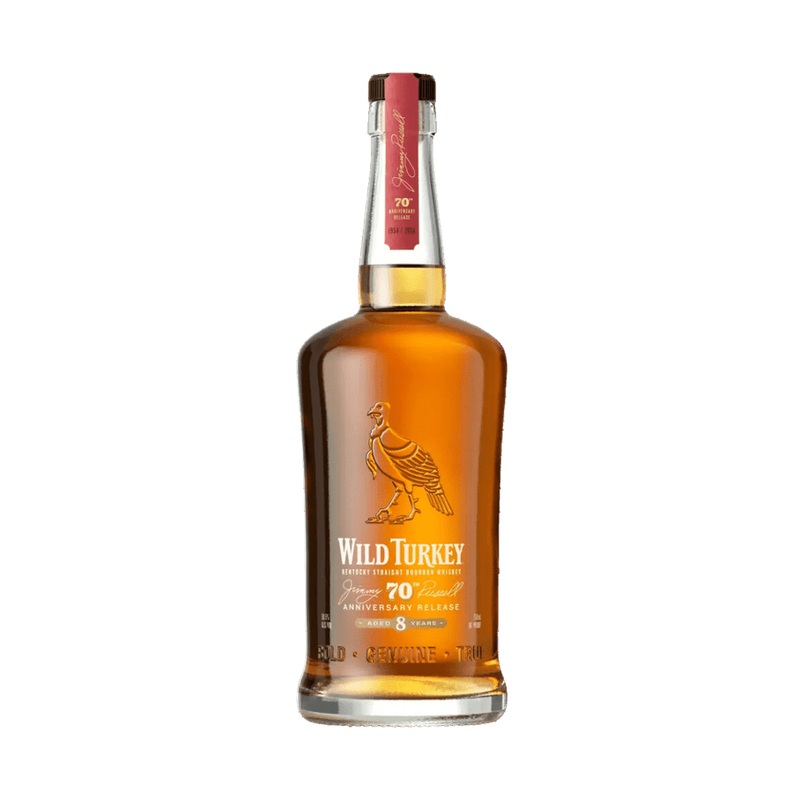 Wild Turkey 'Jimmy Russell's 70th Anniversary 8-Year-Old' Kentucky Straight Bourbon