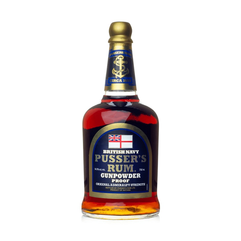 Pusser's British Navy Gunpowder Proof Rum