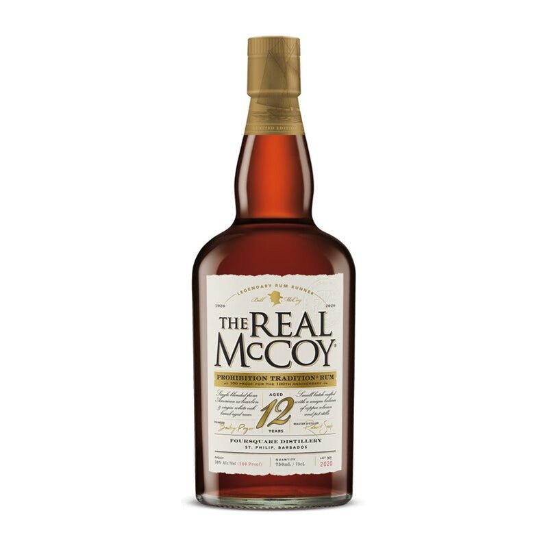 The Real McCoy 12 Year Prohibition Tradition Rum 750ml