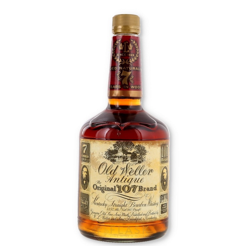 Old Weller Antique Original 107 Brand 7 Year Old Bourbon 2000s