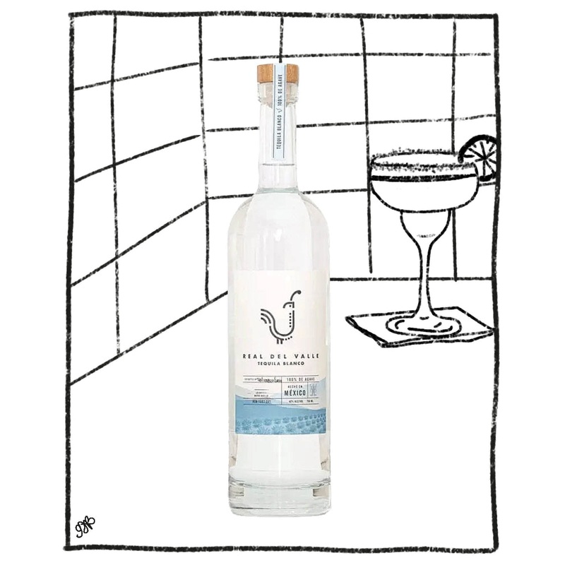 REAL DEL VALLE TEQUILA BLANCO 750ML 40% ABV