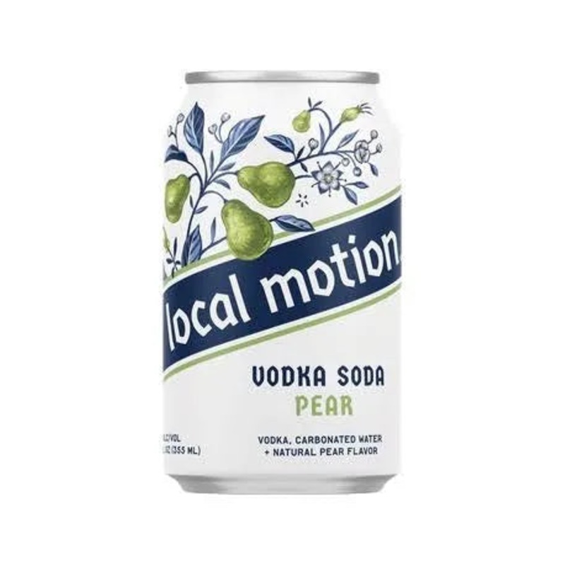 4PK LOCAL MOTION Vodka Soda Pear