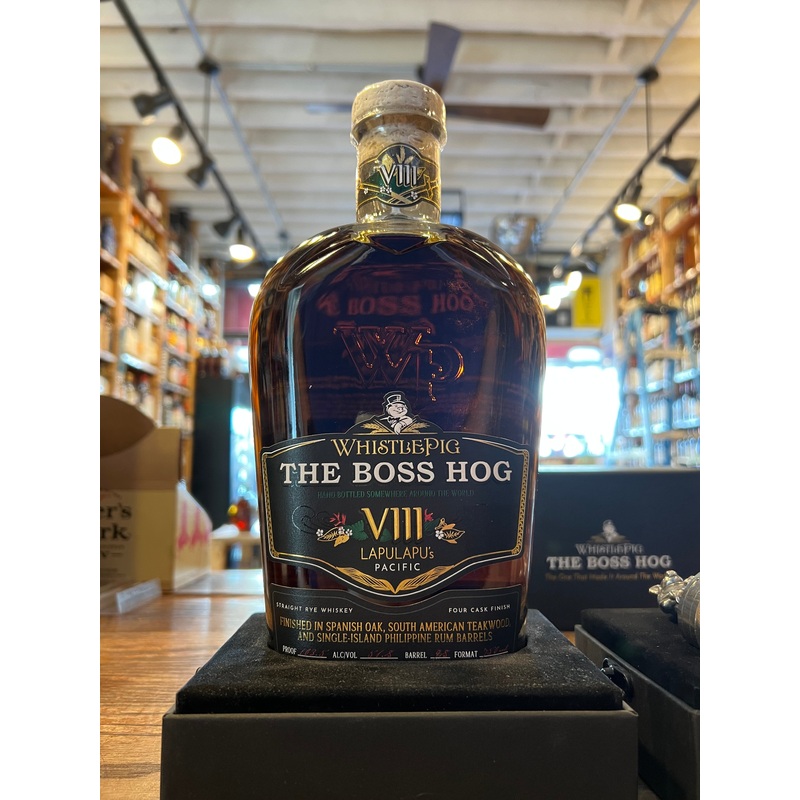 Whistle Pig The Boss Hog VIII Lapulapu's Pacific 750mL - The One That Made It Around The World