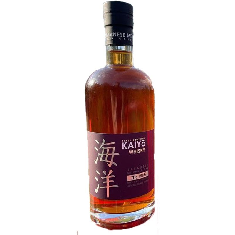Kaiyo The Rubi Japanese Mizunara Oak Finished in Ruby Port Pipes Whisky
