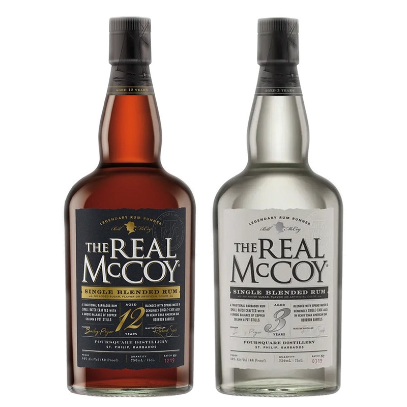 The Real Mccoy Rum 12 Year& The Real Mccoy Rum 3 Year Bundle