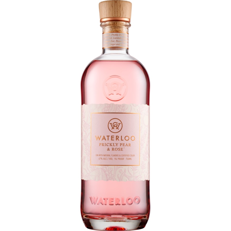 Waterloo Prickly Pear & Rose Gin