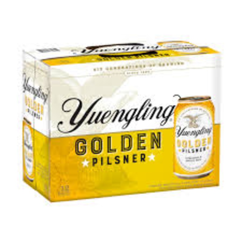 Yuengling Golden Pilsner Beer 12-Oz Can 12-Pack