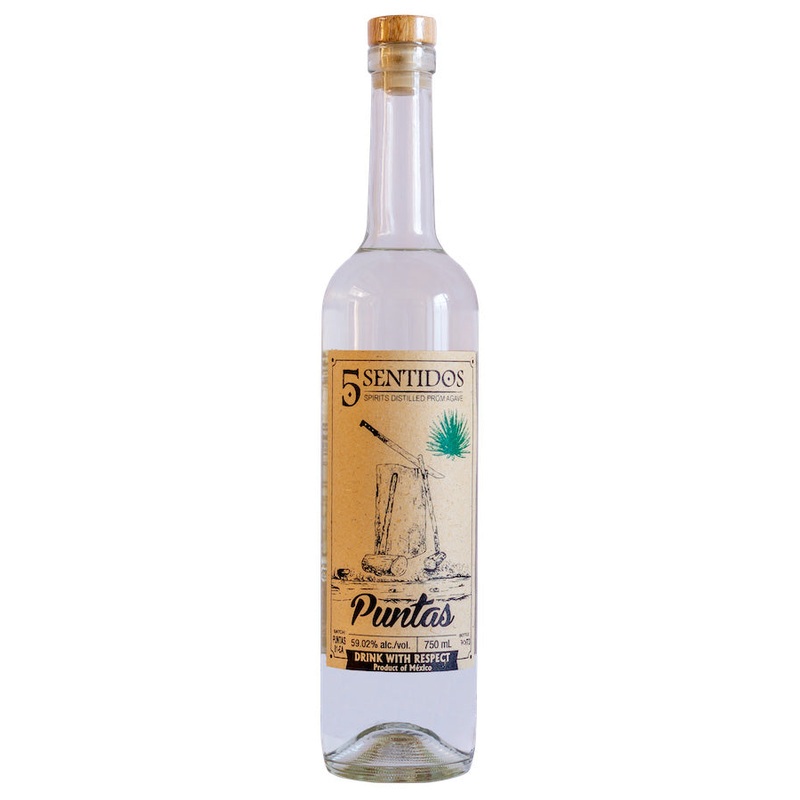 5 Sentidos Espadin Puntas 750ml