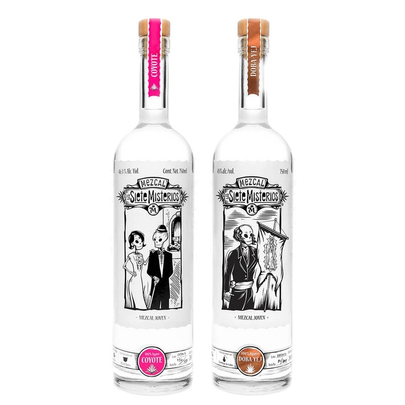 Siete Misterios Mezcal Coyote & Siete Misterios Mezcal Dobayej Bundle
