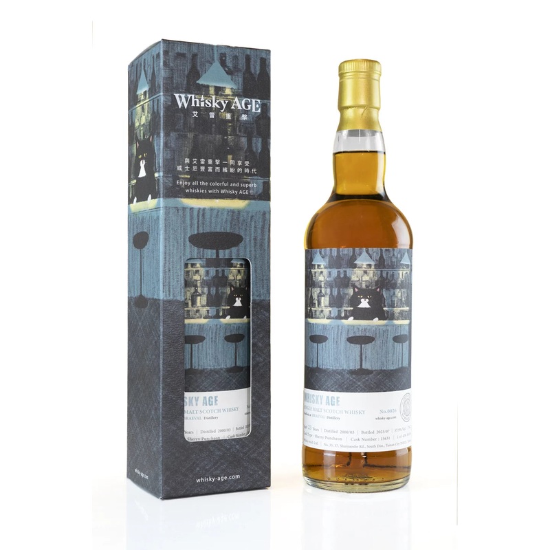 Whisky Age No.26 Braeval 2000/2023 23yo Sherry Puncheon, 57.9%