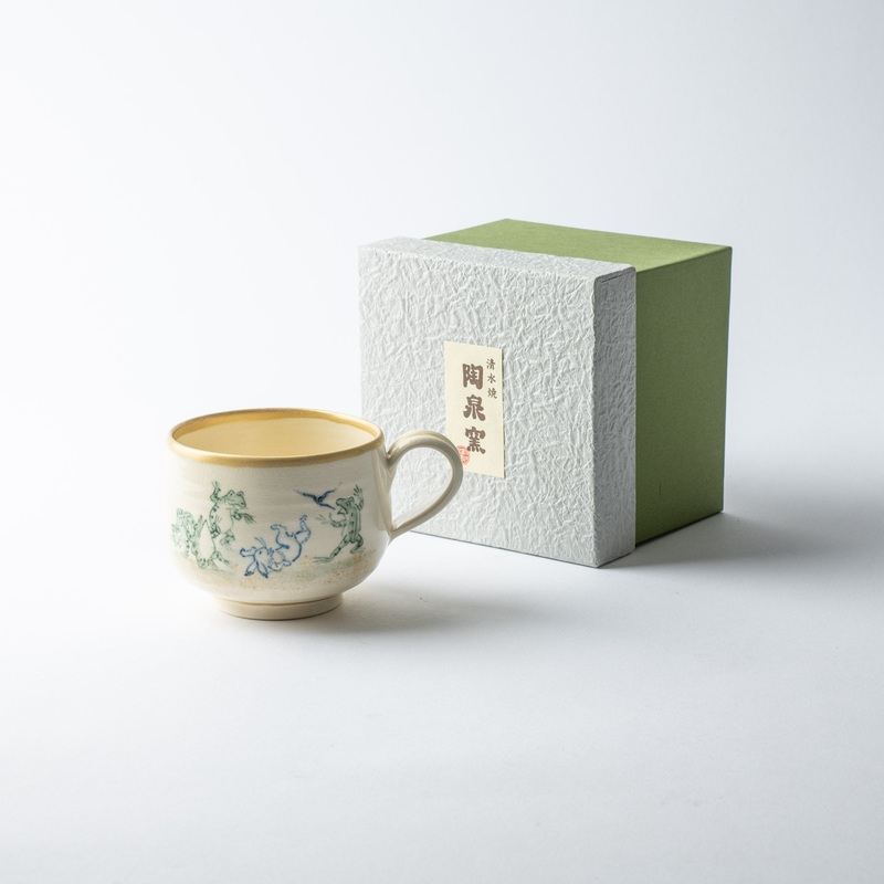 Kozan-ji Temple Choju Giga Designed Mug