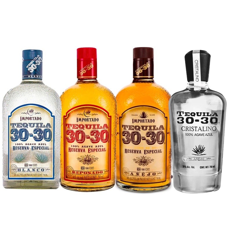 3030 Reserva Especial Blanco, Reposado, Aejo & Cristalino Aejo Bundle