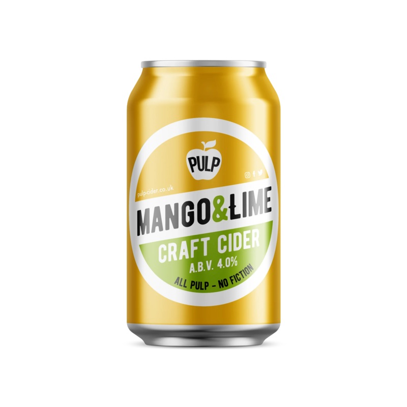 Pulp Mango & Lime Craft Cider 330ml