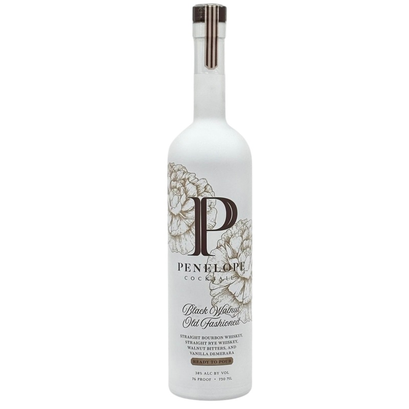 Penelope Black Walnut Old Fashioned Ready to Drink Cocktail RTD