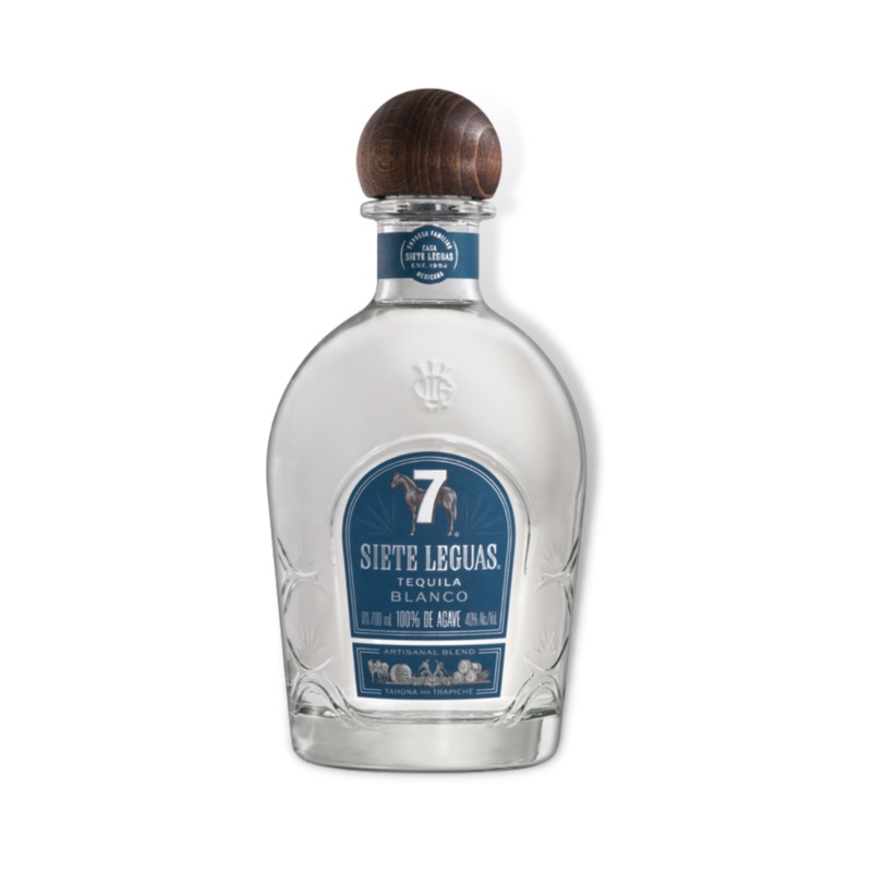 Siete Leguas Blanco Tequila 700ml (ABV 40%)