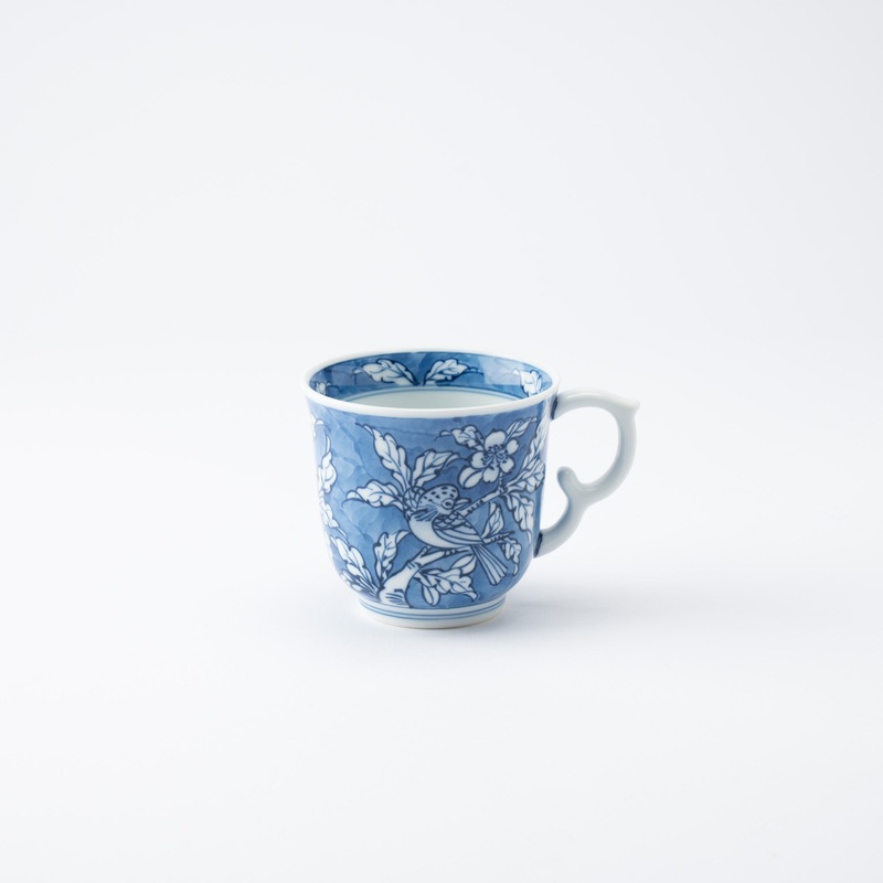 Flower and Bird Mug