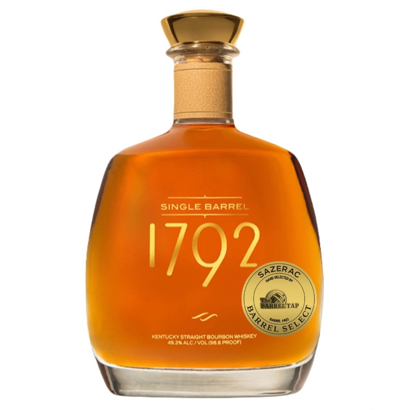 1792 Single Barrel Bourbon Private Barrel Select 'The Barrel Tap' 750mL