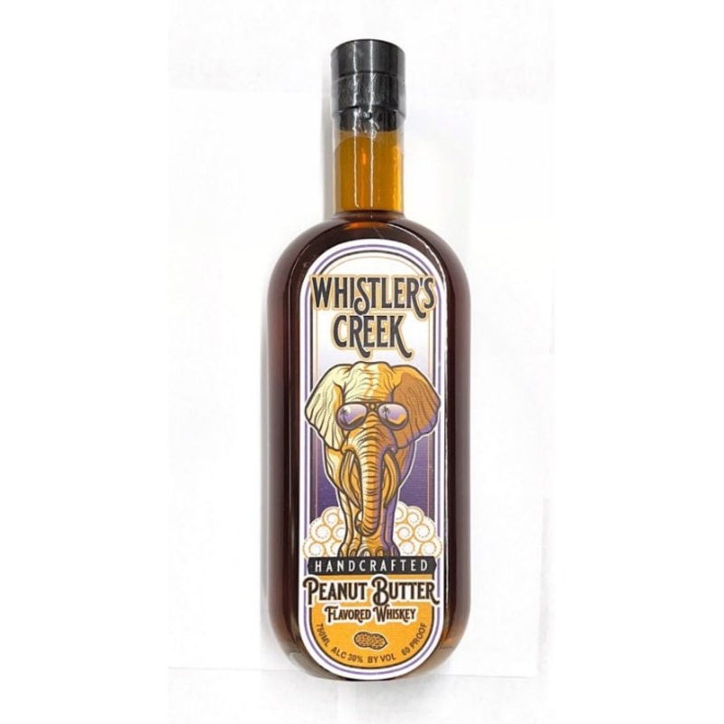 Whistler's Creek Peanut Butter Flavored Whiskey (750ml)