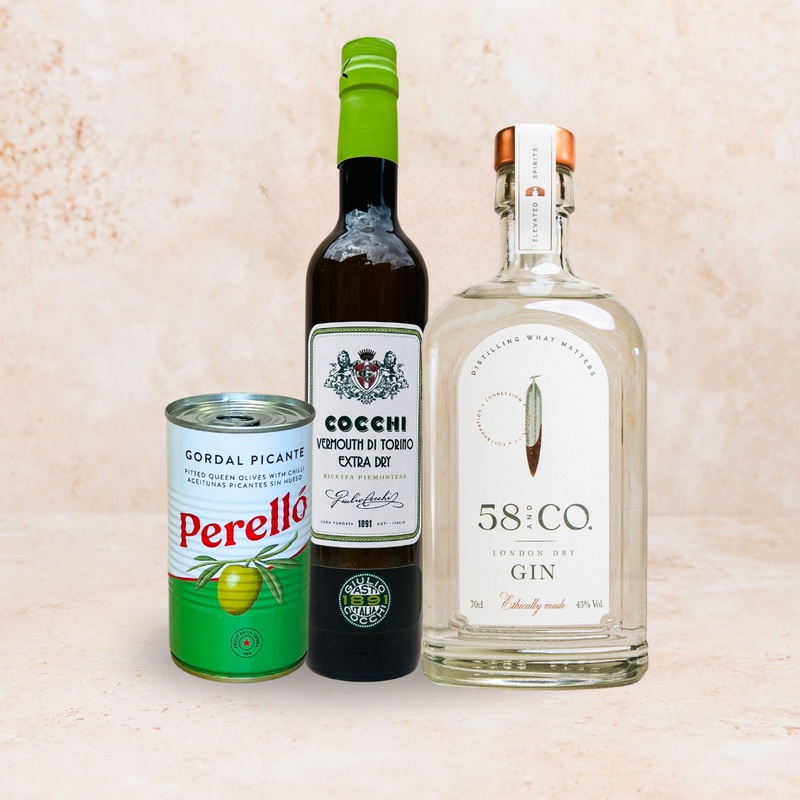 58 and CO Gin Dirty Martini Bundle