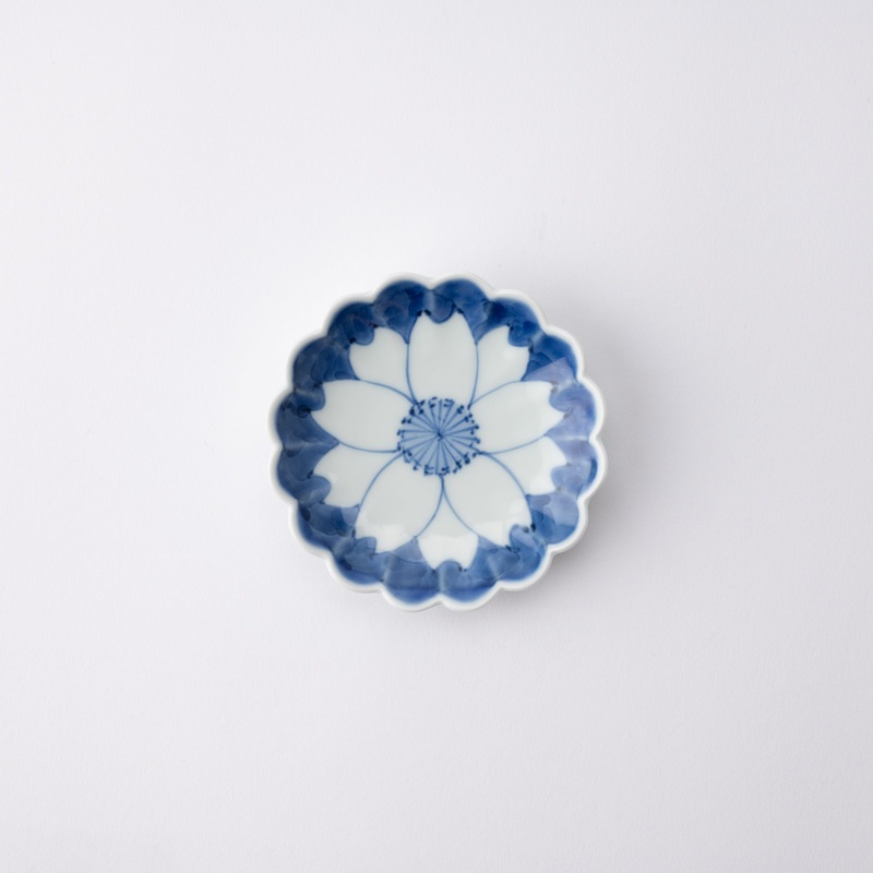 Sakura Chrysanthemum-Shaped Sauce Plate