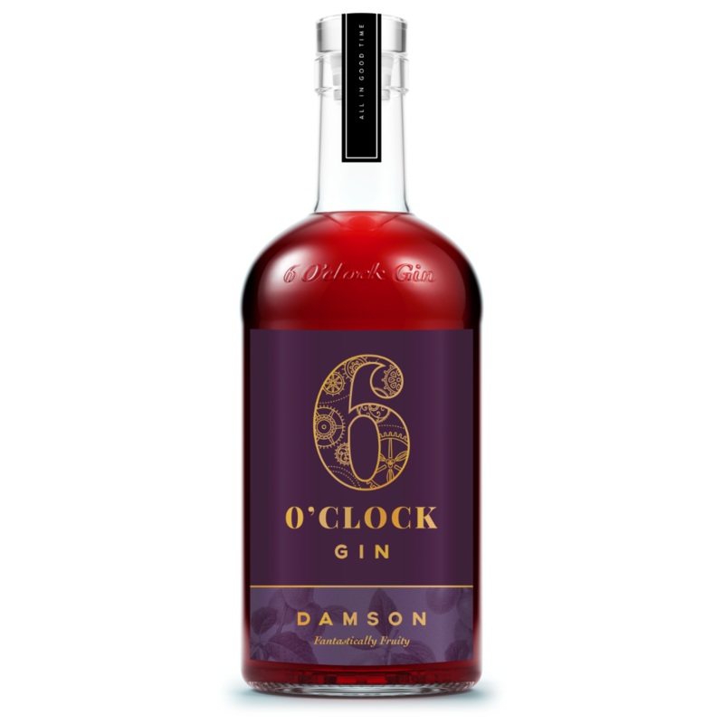 6 O'CLOCK DAMSON GIN