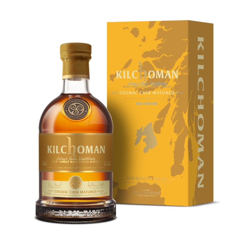 Kilchoman Cognac Cask Matured Single Malt Whisky 2023 (1x70cl)