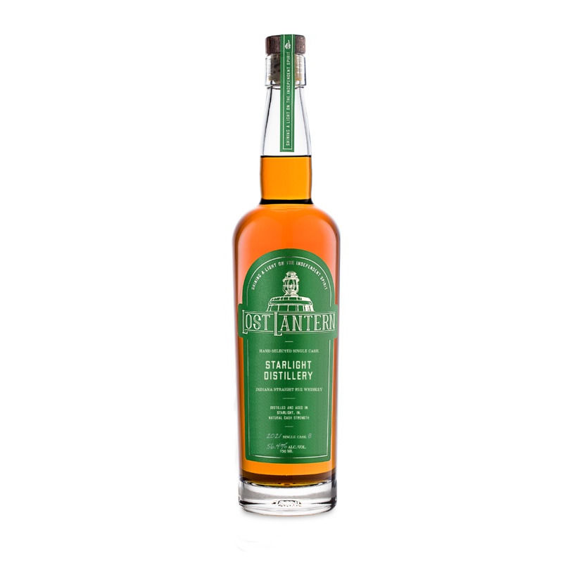 Lost Lantern 2021 Single Cask #8: Starlight Indiana Straight Rye Whiskey