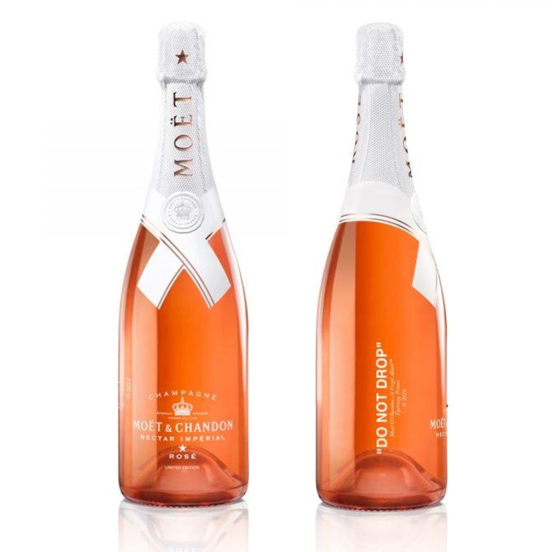 Mot & Chandon Nectar Imprial Ros by Virgil Abloh