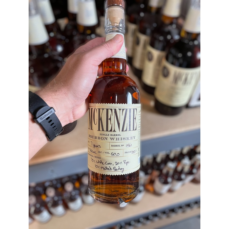 McKenzie Single Rye Bourbon Selected by PLDC