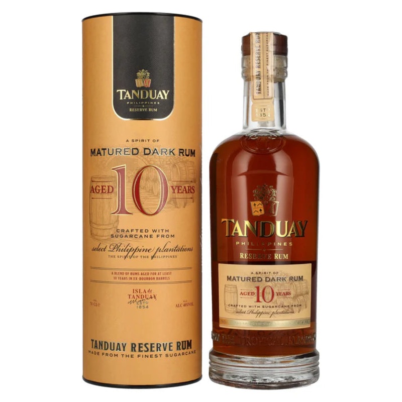 Tanduay 10 Year Dark Rum 750ML