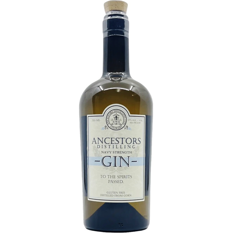 Ancestors Distilling Navy Strength Gin, Colorado