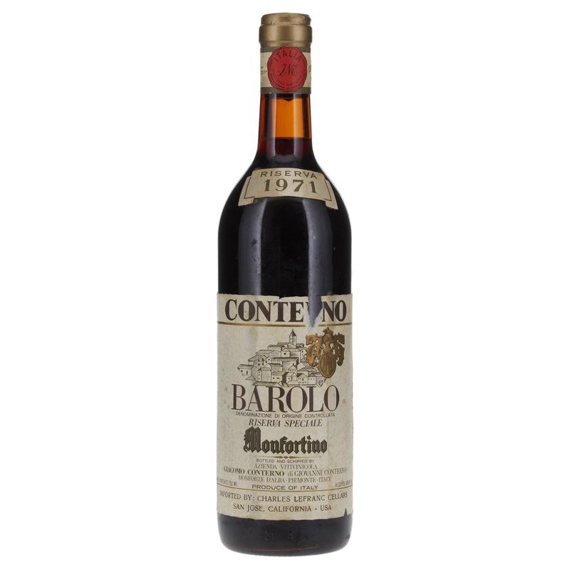 1978 Giacomo Conterno Monfortino Barolo Riserva DOCG 750ml