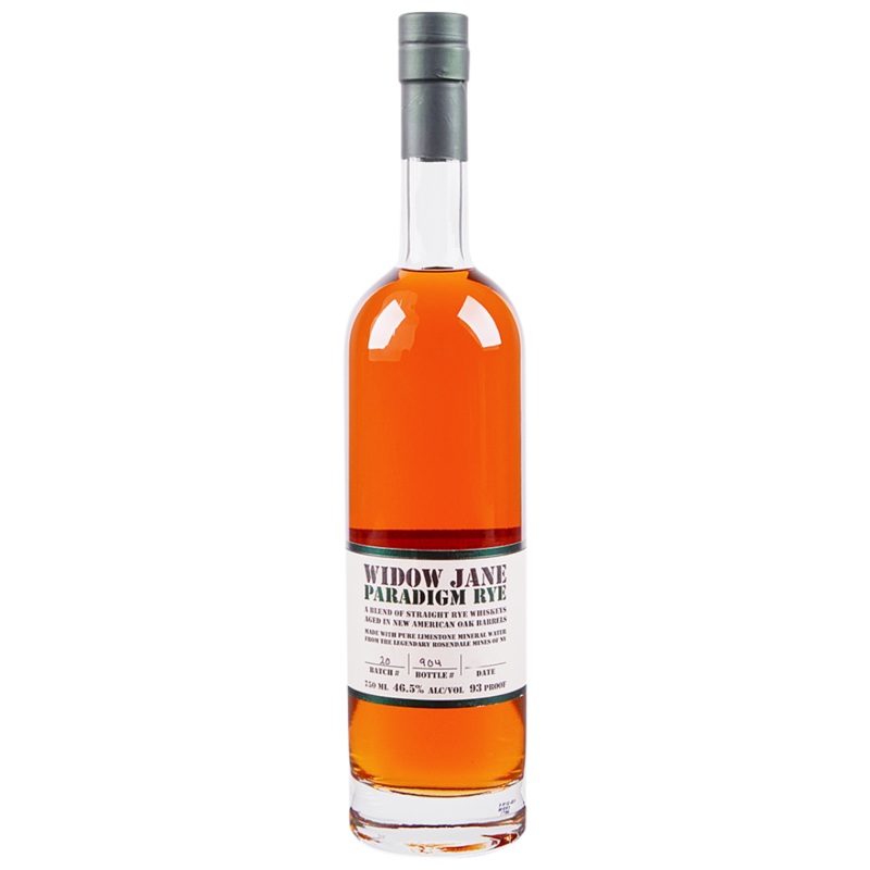 Widow Jane Paradigm Rye Straight Rye Whiskey 750ml