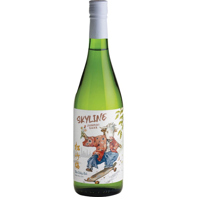 Sho Chiku Bai Skyline Junmai Sake 750ml