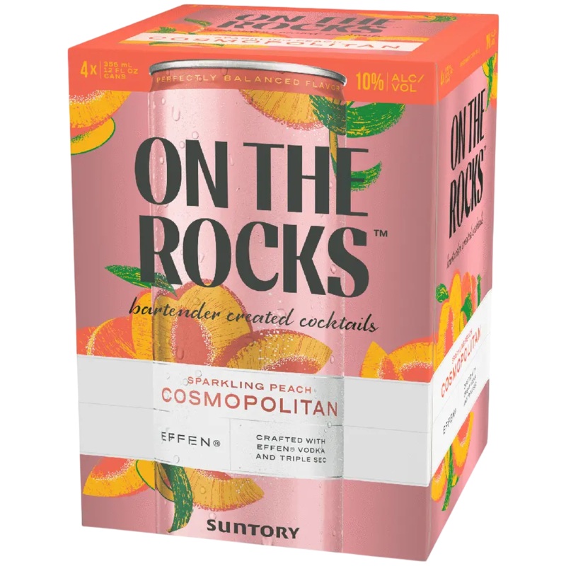 ON THE ROCKS PEACH COSMOPOLITAN