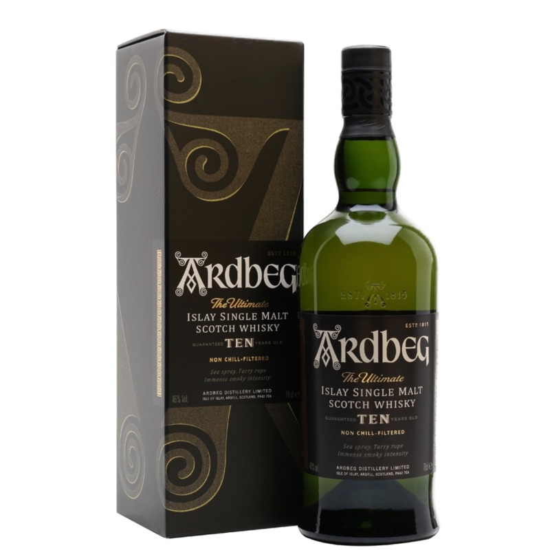 ARDBEG SINGLE MALT 10 YEAR SCOTCH