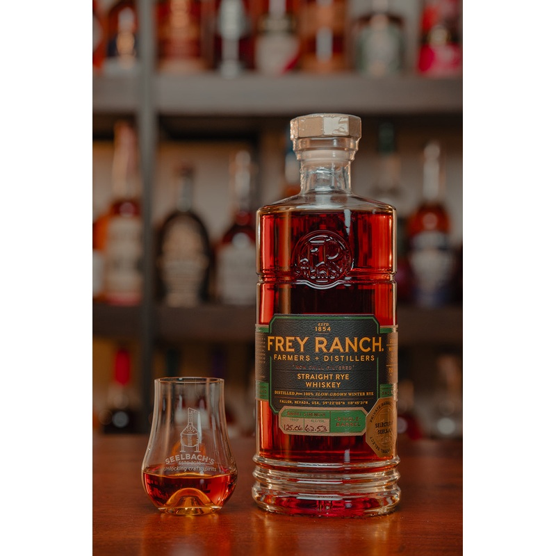 Frey Ranch Single Barrel Rye #2743 125.06 proof - Selected by Seelbach's