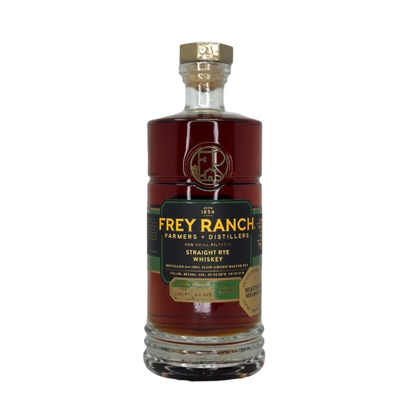 Frey Ranch Single Barrel Rye Barrel 130.80 Proof #669 - Selected by Seelbach's