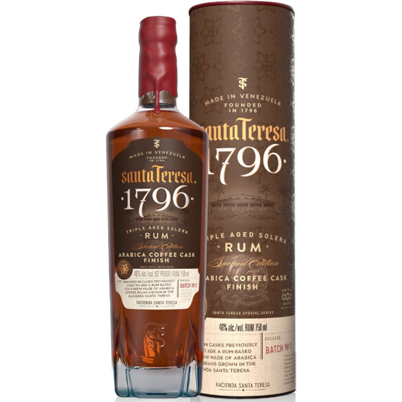 Santa Teresa 1796 Arabica Coffee Cask Finish Rum