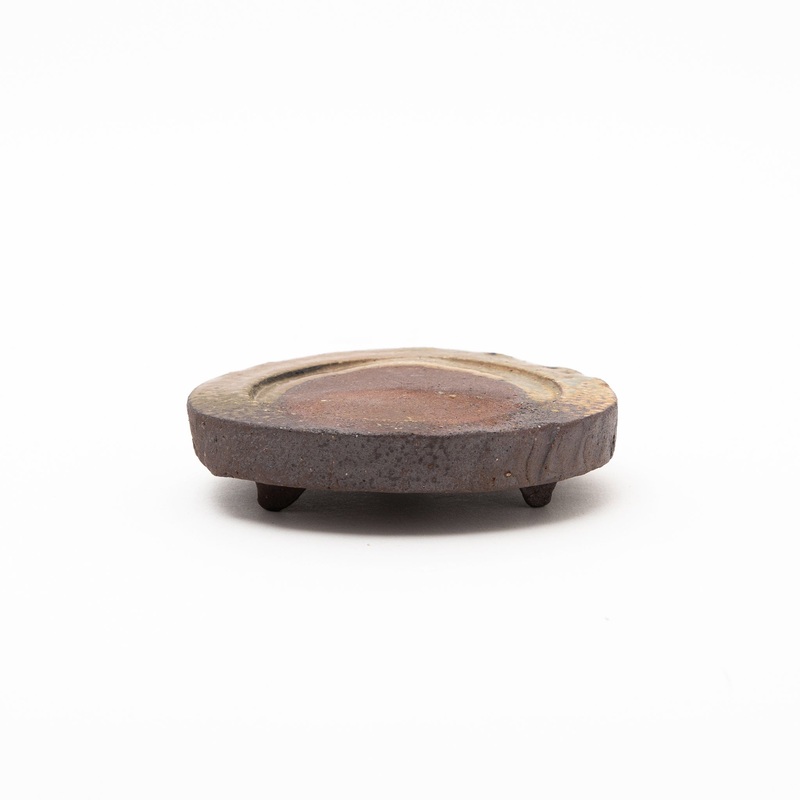 Handmade Japanese Shigaraki Ware Plate | Taiko Zara
